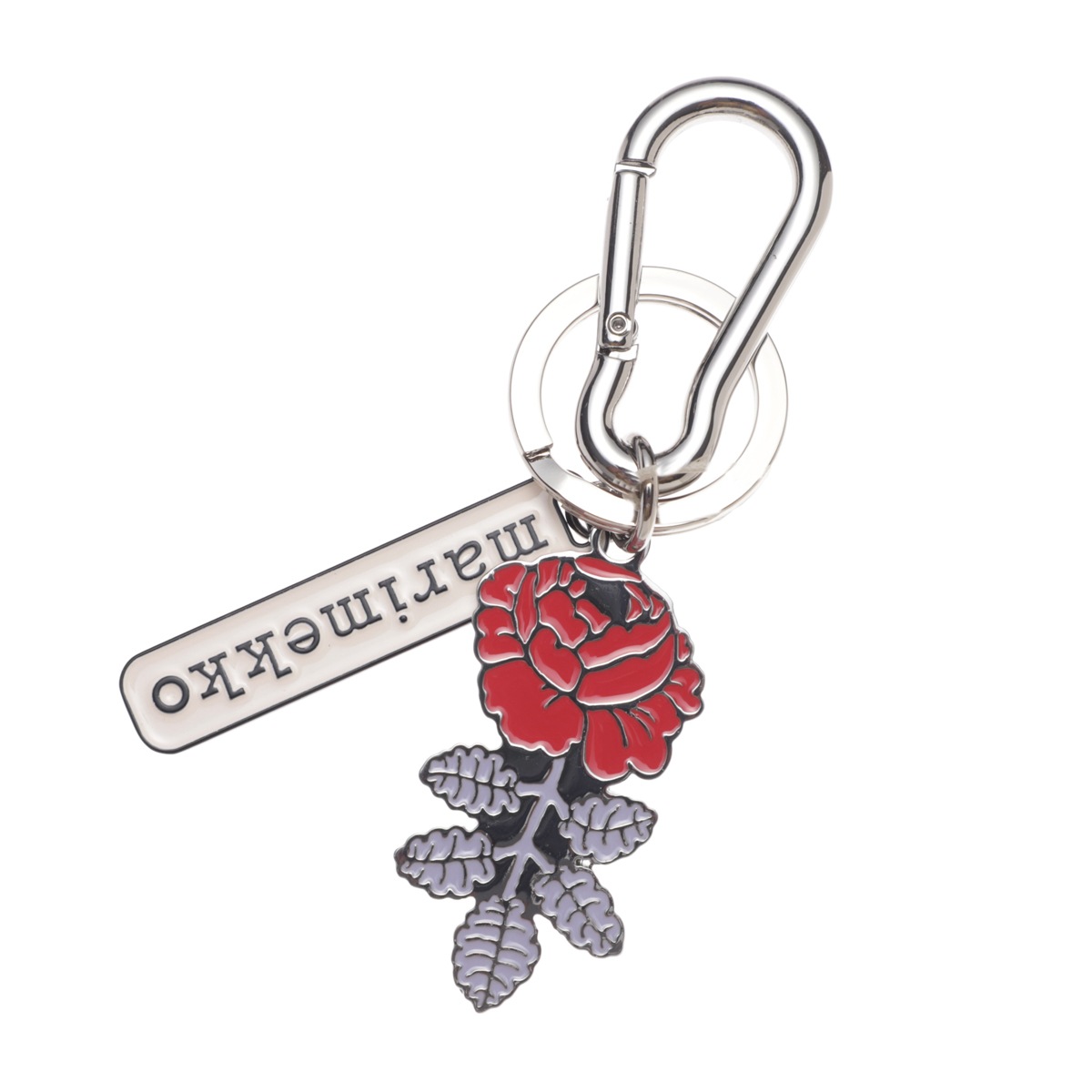 marimekko フラワーモチーフ キーホルダー マリメッコ (marimekko