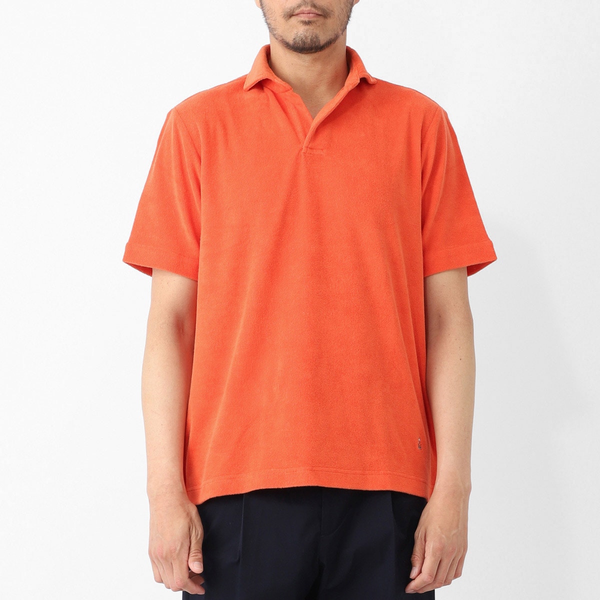 GUY ROVER ギローバー 半袖ポロシャツ/スキッパーポロシャツ