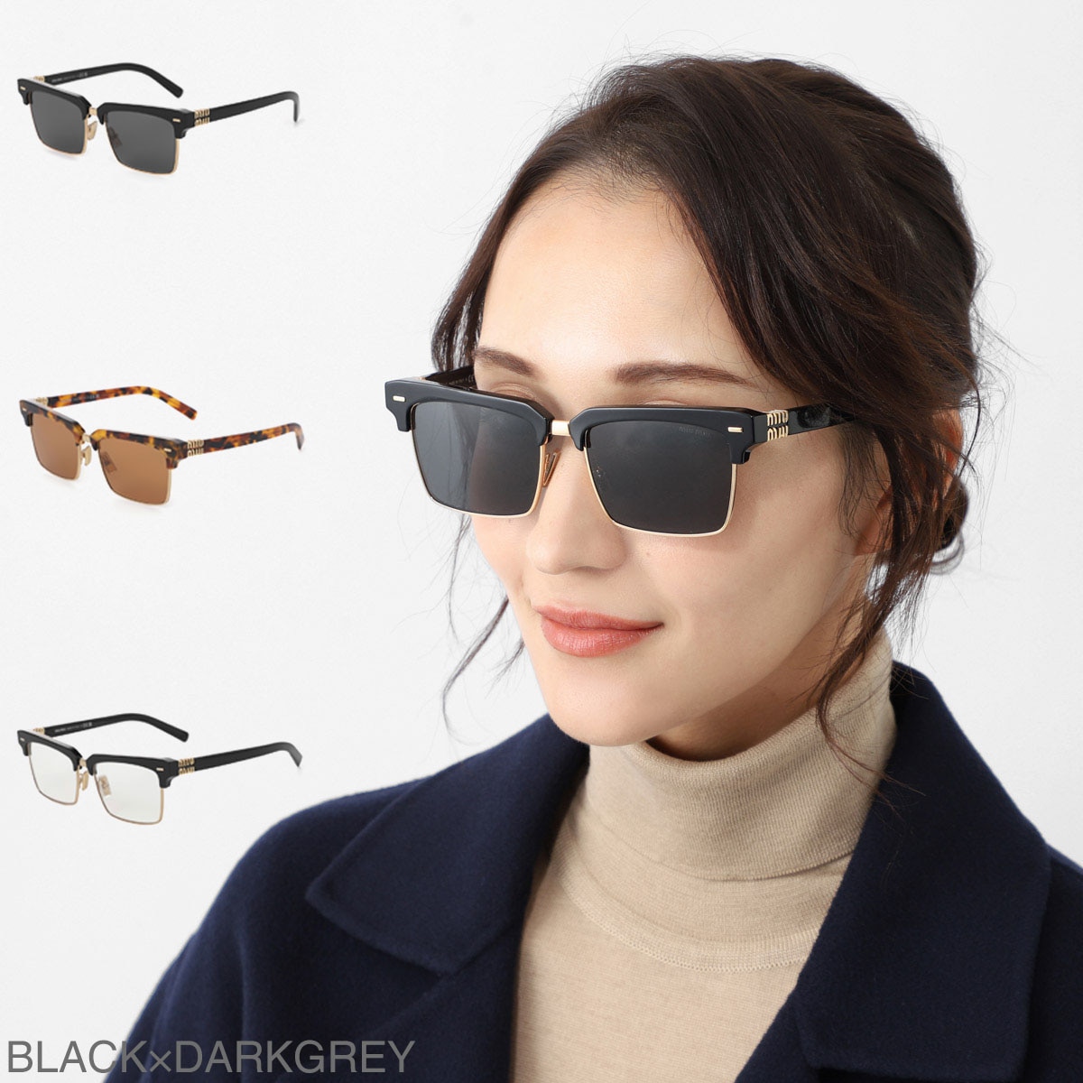Miu Miu サングラス miu MIUMIU ミュウミュウ サングラス 0MU 03ZS レディース
