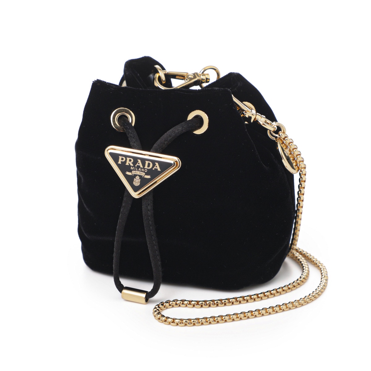 【NEW限定品】 PRADA プラダ レディース PORCH MINI ポーチ/ミニバッグ/VELVET バッグ