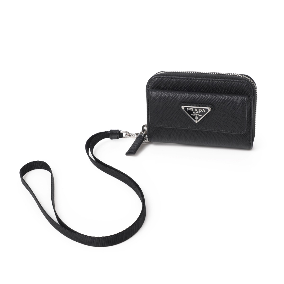 PRADA プラダ ストラップ付き コインケース メンズ
