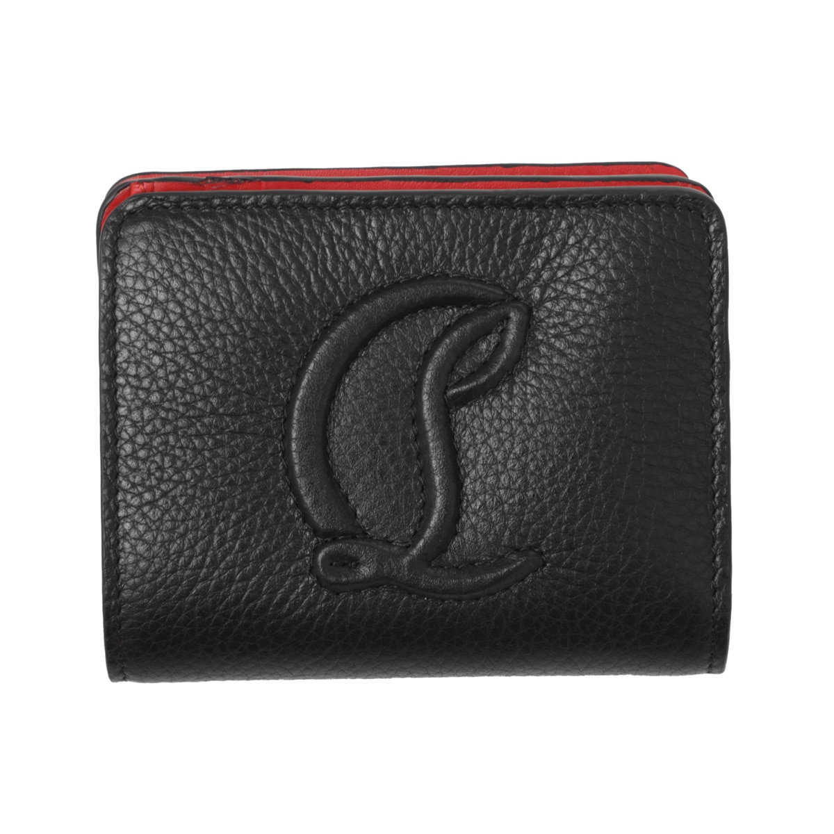 Christian Louboutin クリスチャンルブタン 2つ折り財布 小銭入れ付き/コンパクトウォレット/BY MY SIDE レディース
