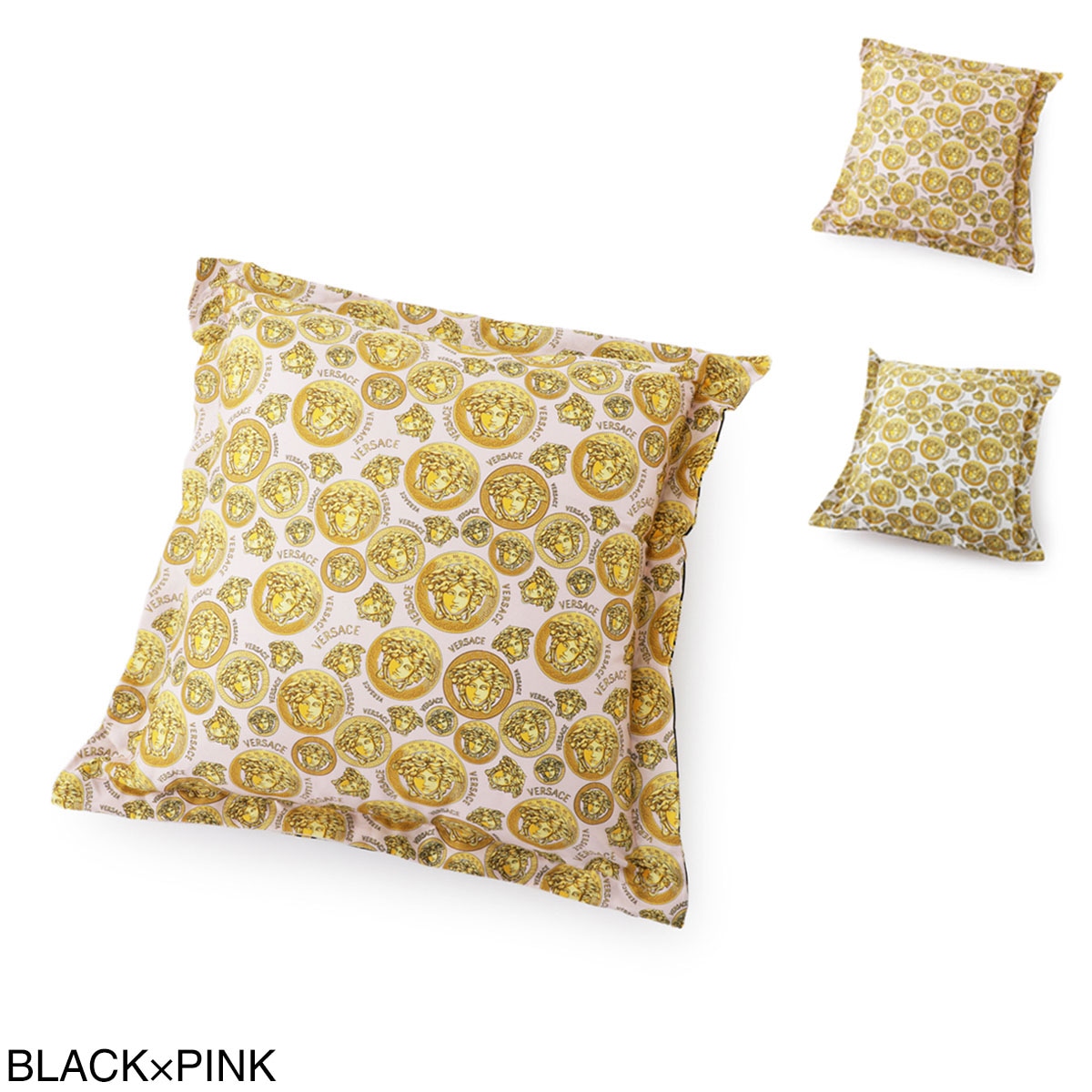 VERSACE ヴェルサーチェ クッション/リバーシブルクッション 45×45