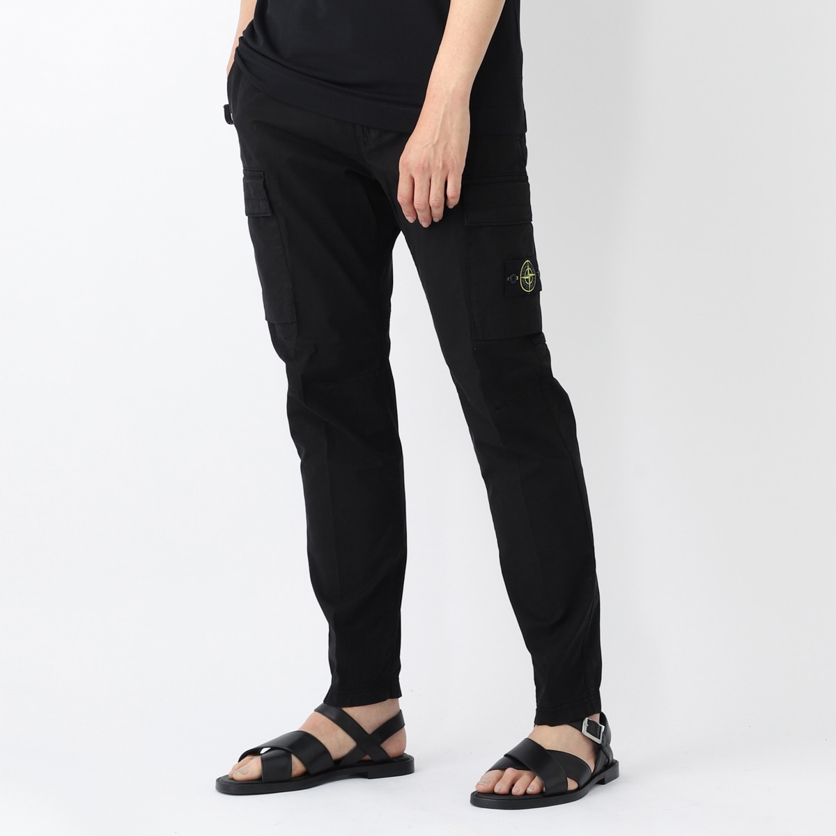 stone  カーゴパンツ 黒 フェード 良雰囲気 グランジ stone island カーゴパンツ 黒 フェード 良雰囲気 グランジ