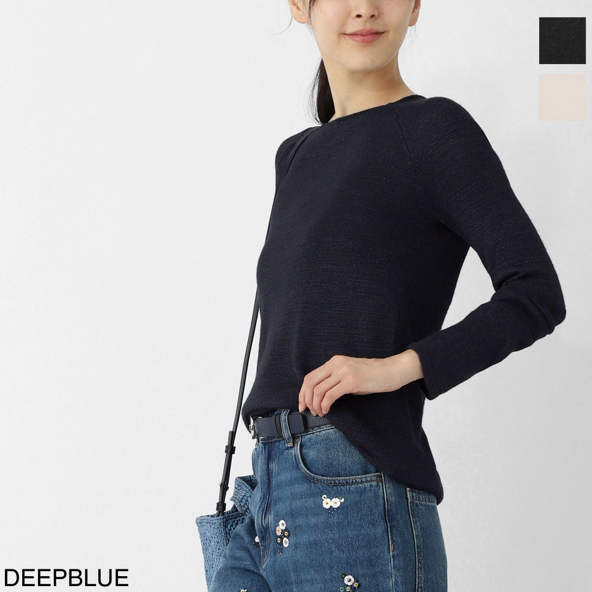 アウトレット】THE ROW ザ ロウ クルーネックニット/JIPIN TOP