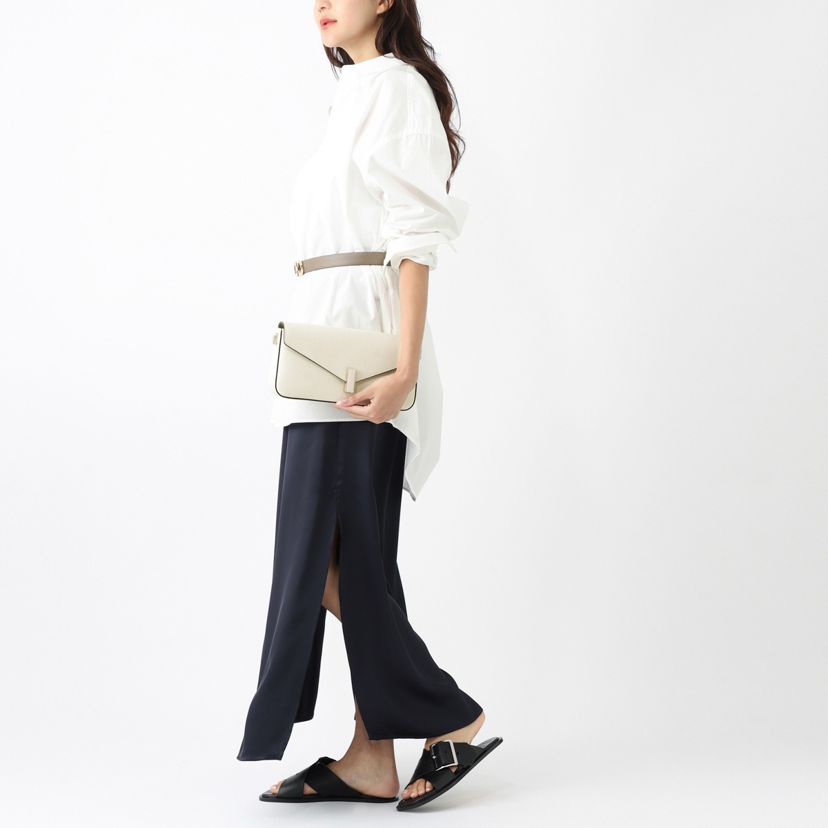 Valextra ヴァレクストラ ショルダーバッグ 2WAY/クラッチバッグ/ISIDE SHOULDER BAG レディース