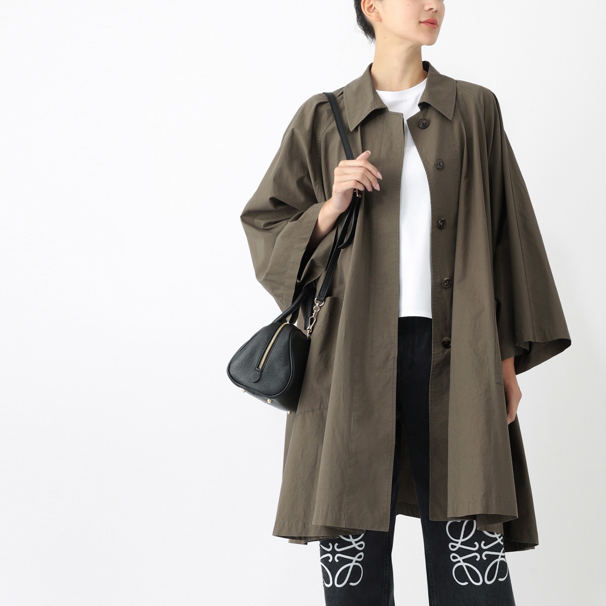 【アウトレット】【ラスト1点】THE ROW ザ ロウ トレンチコート/LEINS COAT レディース