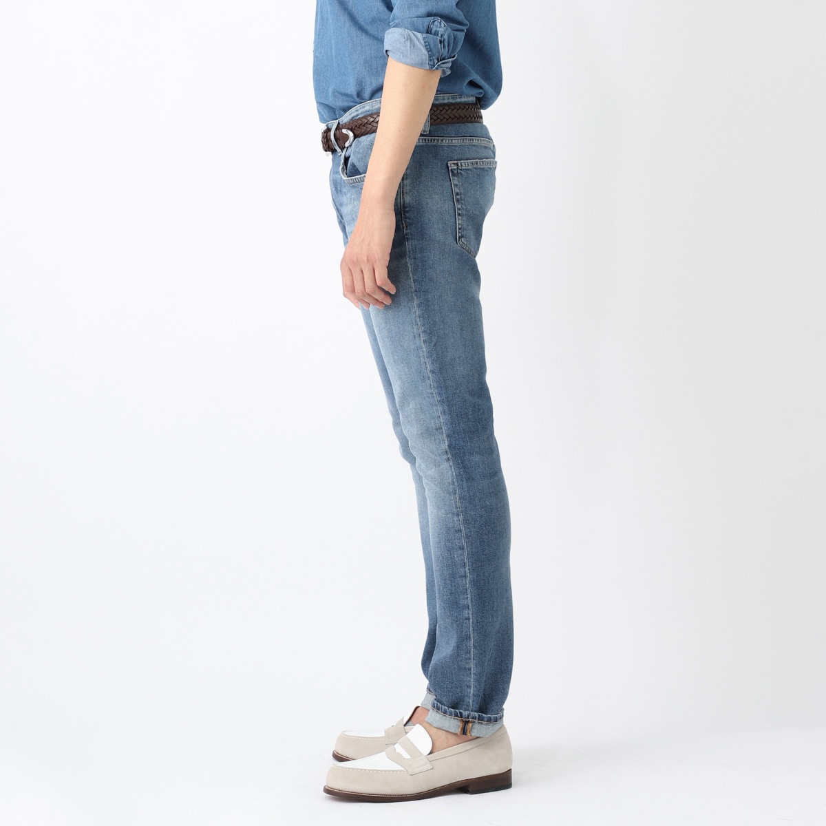 アウトレット】PT TORINO DENIM ピーティートリノデニム ジップフライ