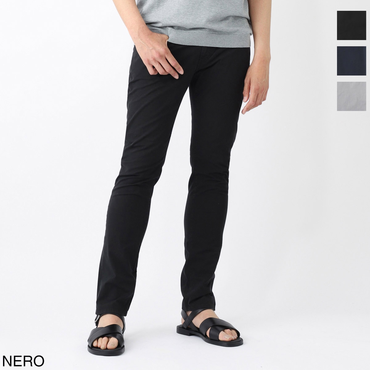 【アウトレット】PT TORINO DENIM ピーティートリノデニム ジップフライジーンズ/SWING SUPERSLIM FIT メンズ