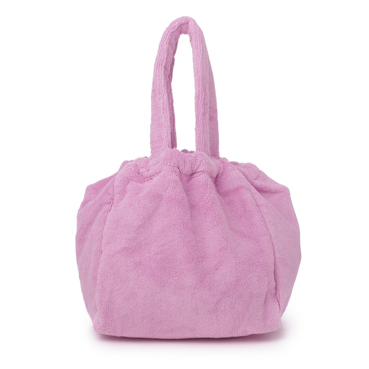BONGUSTA ボングスタ ハンドバッグ/NARAM HANDBAG 巾着 タオル地 コットン 軽量 無地 レディース