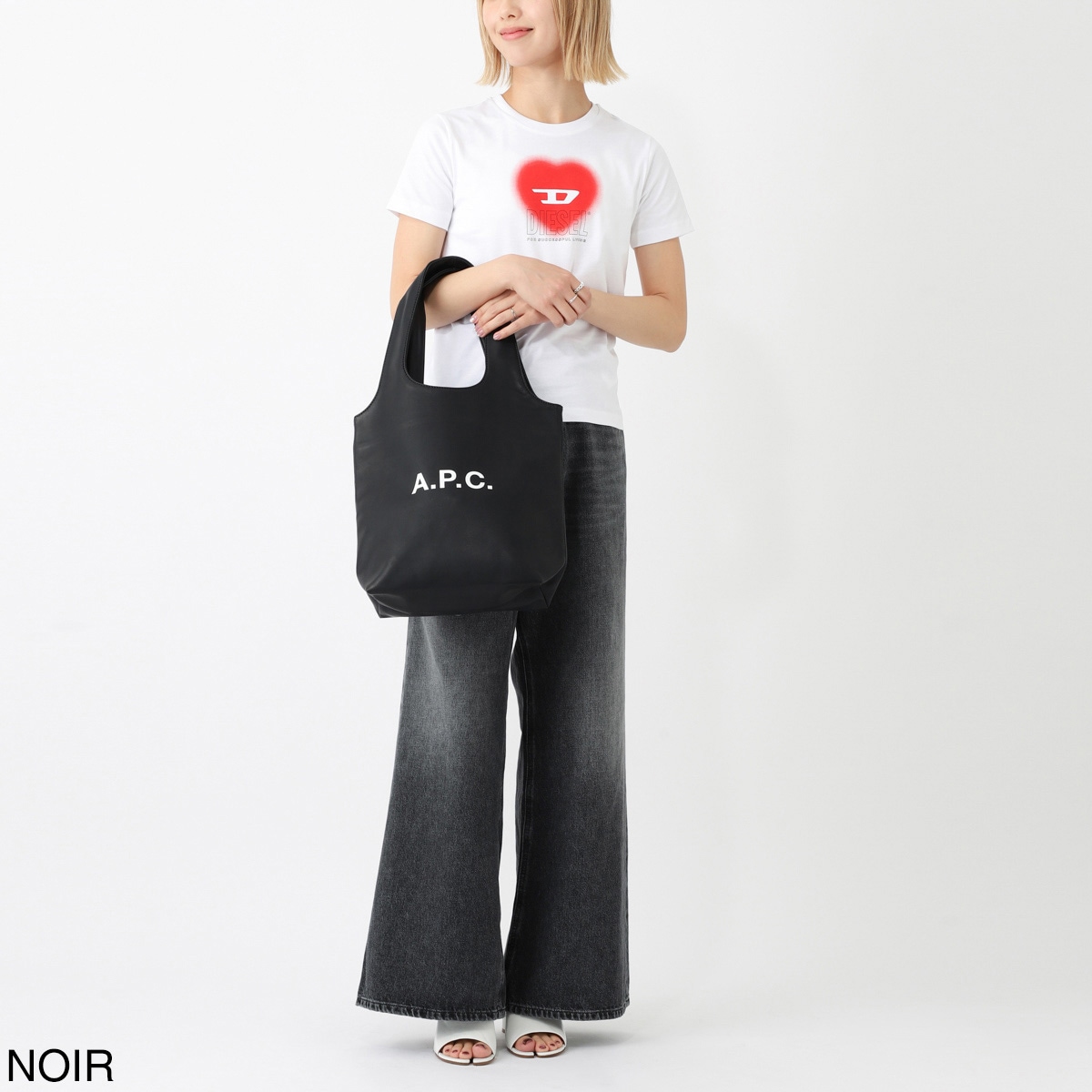 A.P.C. アーペーセー トートバッグ/TOTE NINON SMALL ニノン スモール