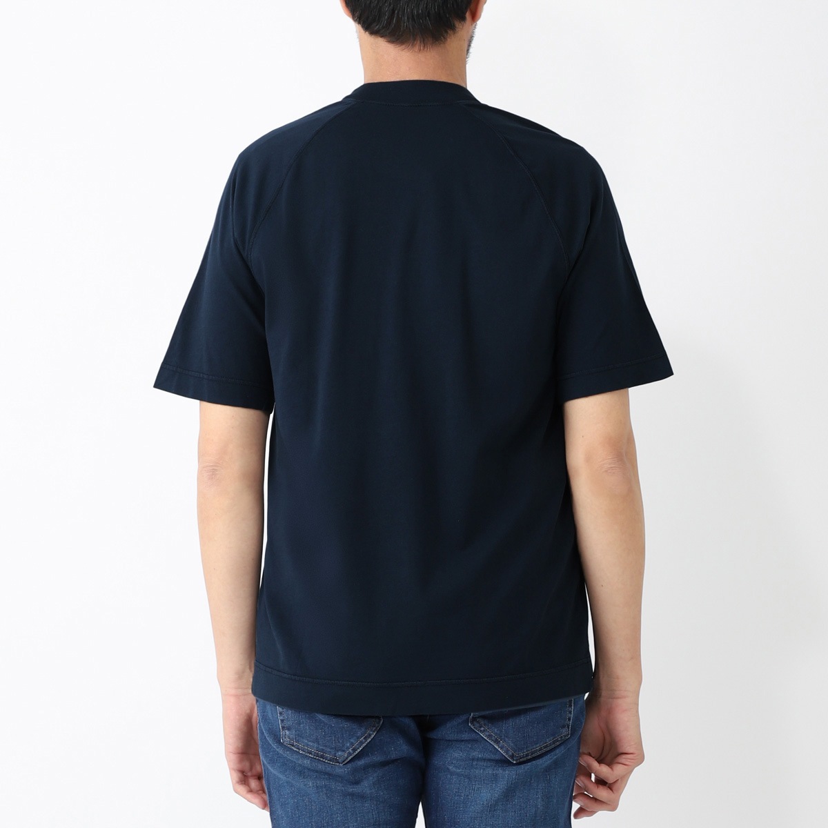 [あす着] チルコロ CIRCOLO 1901 クルーネックTシャツ セミモックネック Tシャツ メンズ アウトレット】CIRCOLO 1901 チルコロ クルーネックTシャツ/セミモック