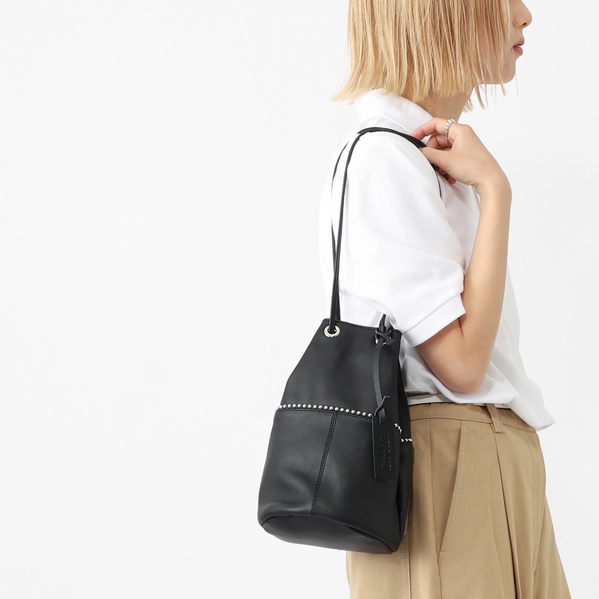 MARCO MASI トートバッグ 3352-calf-leater MARCO MASI マルコマージ トートバッグ/ショルダーバッグ/3352