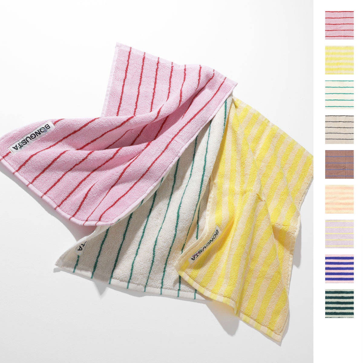 『ネコポス対応(1点まで)』BONGUSTA ボングスタ ゲストタオル/NARAM GUEST TOWELS 30×50 CM ナラム