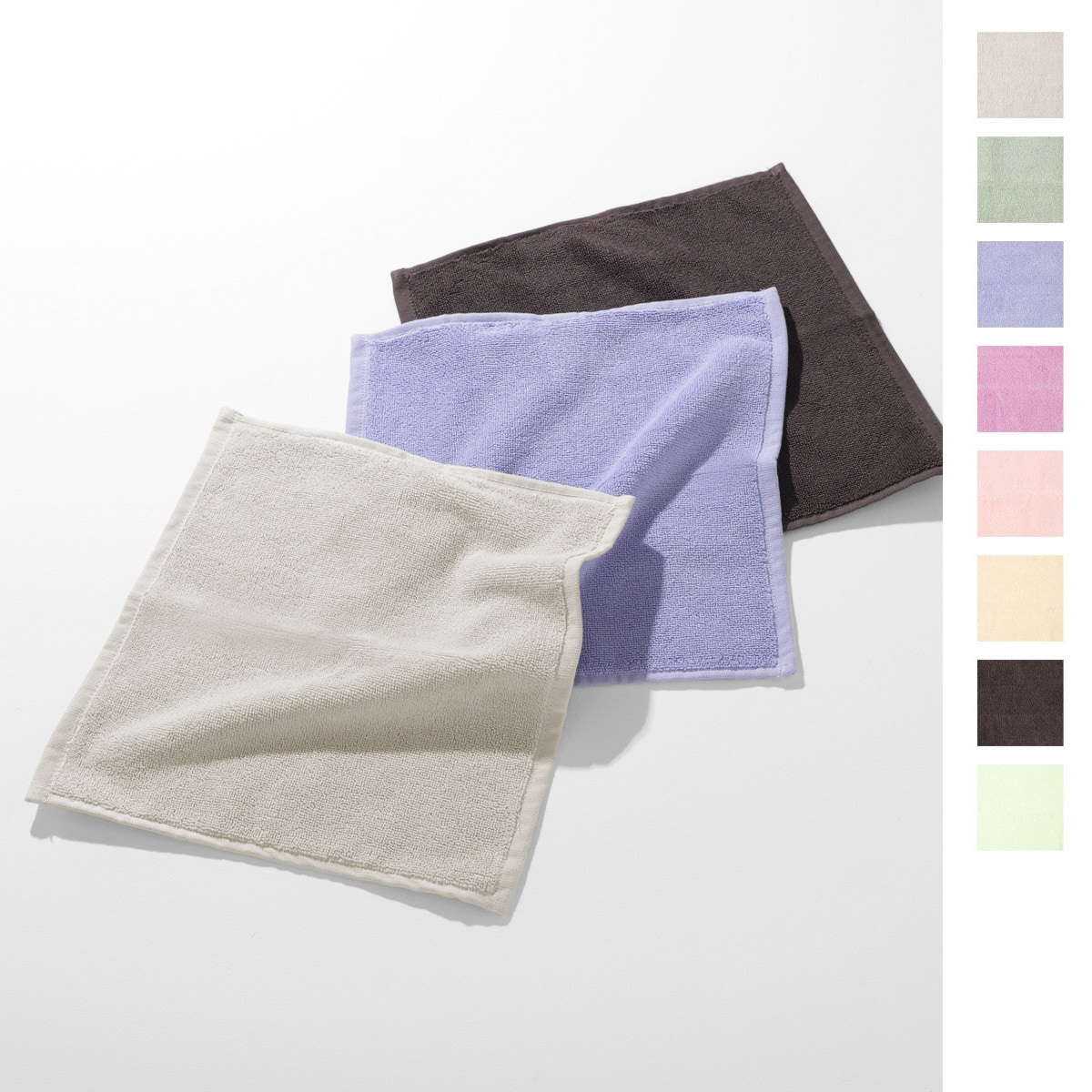 『ネコポス対応(3点まで)』BONGUSTA ボングスタ ハンドタオル/ウォッシュクロス/NARAM WASH CLOTH 30×30 CM