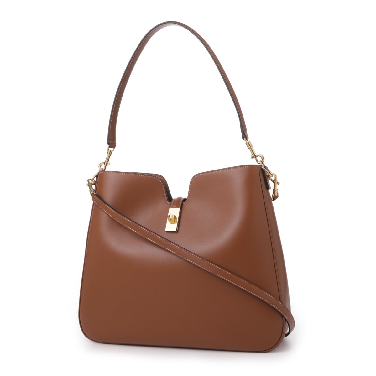 【CELINE】トリオンフ スモール ショルダーバッグ CELINE ティーン トリオンフ バッグ / シャイニーカーフスキン