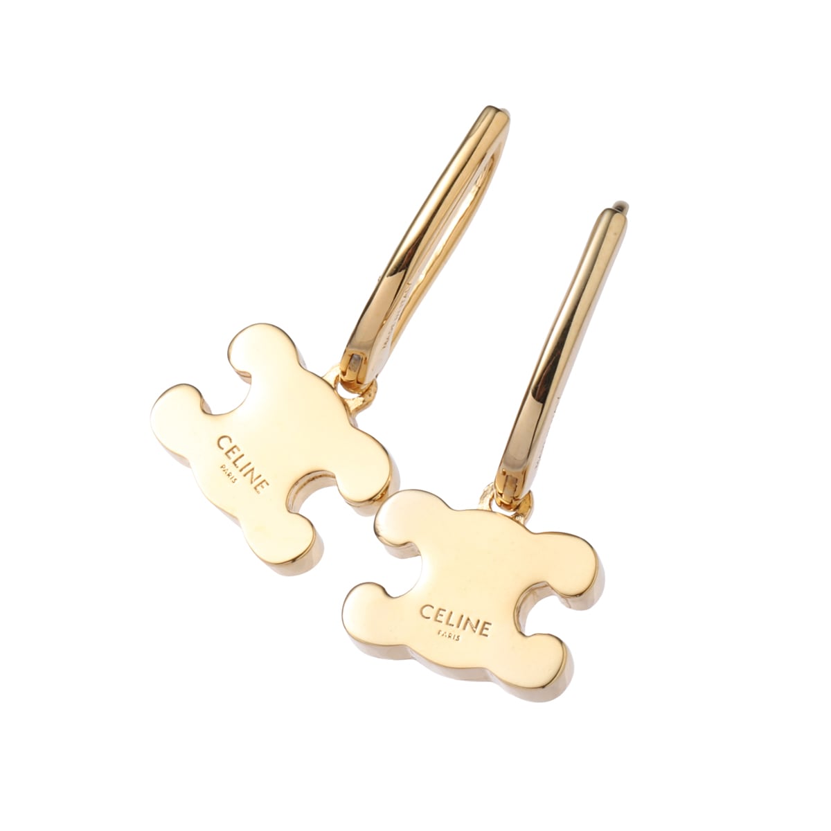 CELINE セリーヌ ピアス/TRIOMPHE RHINESTONE EARRINGS レディース