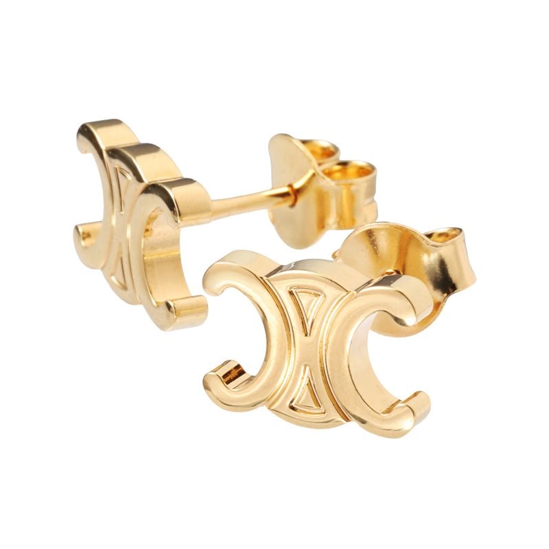 CELINE セリーヌ ピアス/TRIOMPHE STUDS レディース