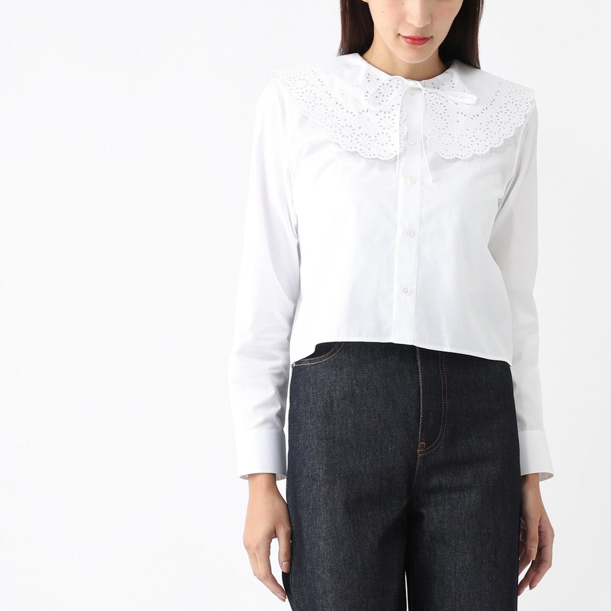 【アウトレット】CELINE セリーヌ ブラウス/クロップドシャツ/ROMY レディース