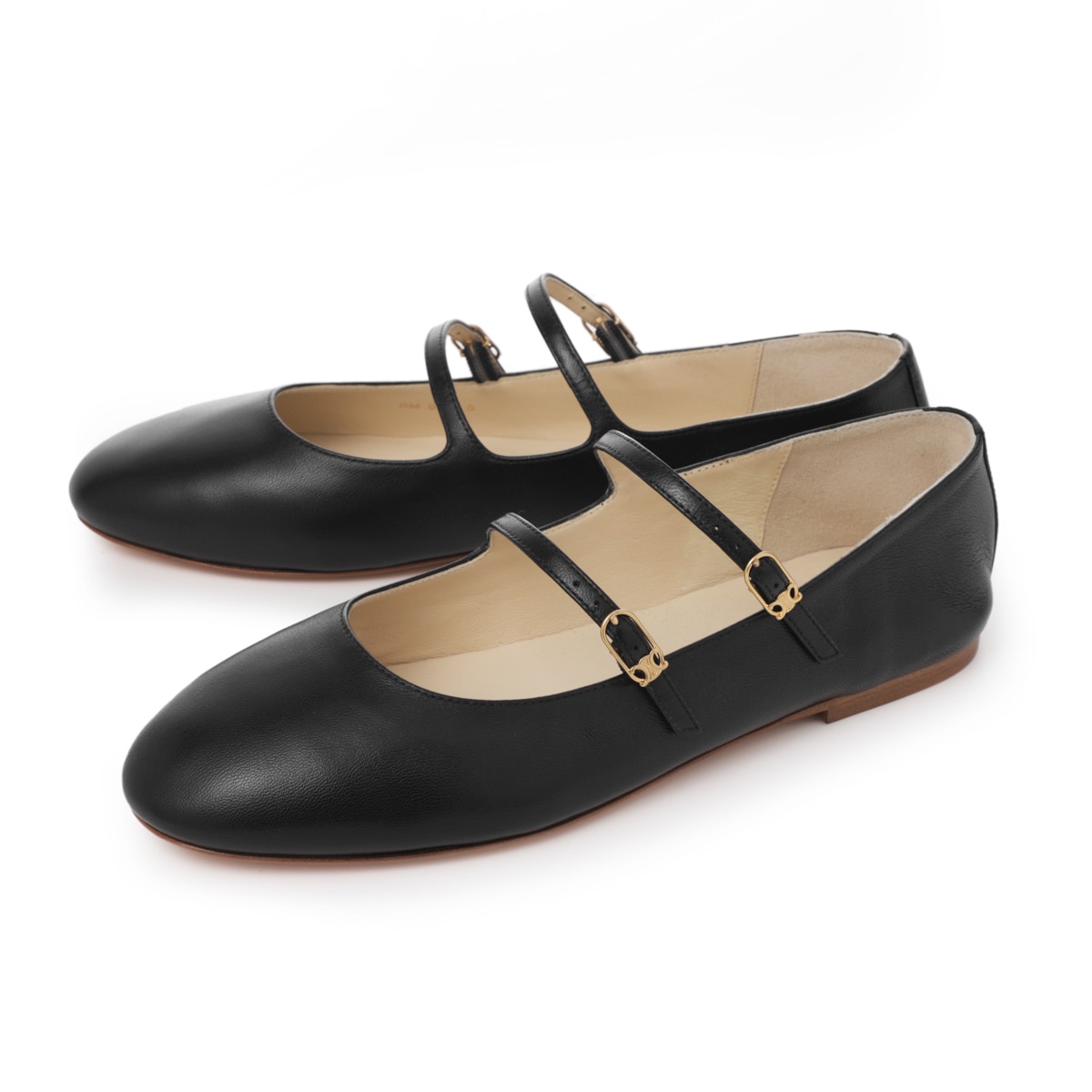 【アウトレット】CELINE セリーヌ バレエシューズ/メリージェーン/DOUBLE STRAP BALLERINA 05【大きいサイズあり】 レディース