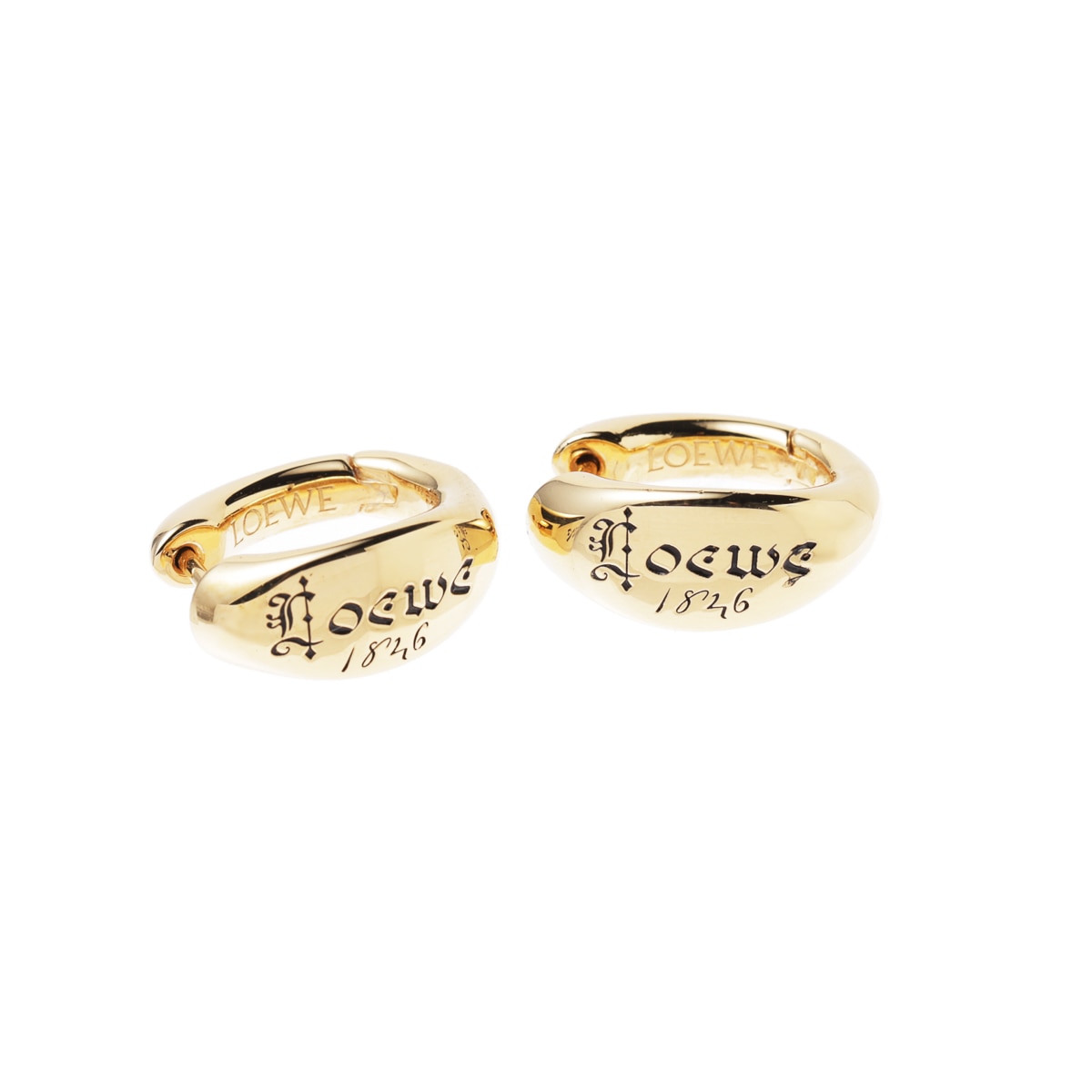 LOEWE ロエベ ピアス/SIGNET SCRIPT EARRINGS レディース