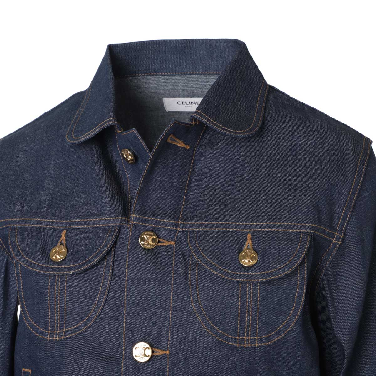アウトレット】CELINE セリーヌ デニムジャケット レディース