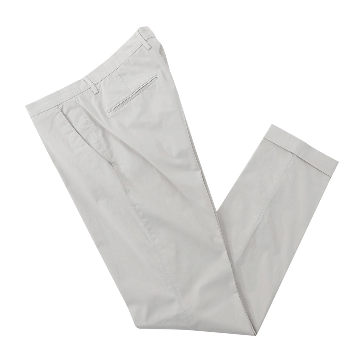 【アウトレット】【ラスト1点】【訳あり】 BRIGLIA 1949 ブリリア ノープリーツ スラックス/コットンパンツ/BG03【返品交換不可】 メンズ