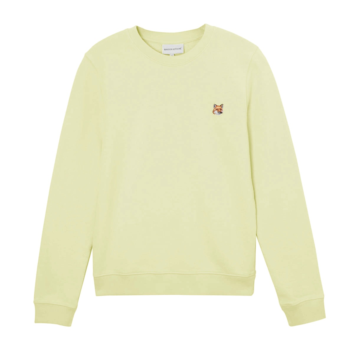 【アウトレット】【ラスト1点】【訳あり】 MAISON KITSUNE メゾンキツネ スウェット/FOX HEAD PATCH REGULAR SWEATSHIRT【返品交換不可】 レディース