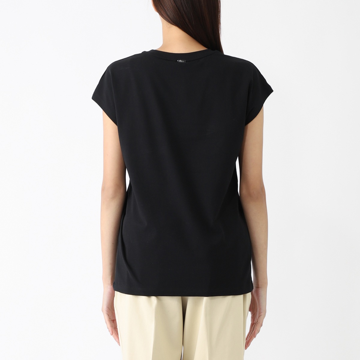 HERNO ヘルノ クルーネックTシャツ/フレンチスリーブTシャツ【大きいサイズあり】 レディース