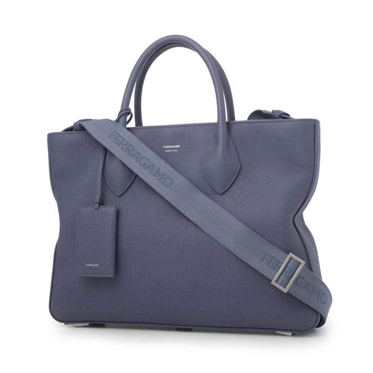 FERRAGAMO フェラガモ トートバッグ 2WAY/ショルダーバッグ/STAR メンズ