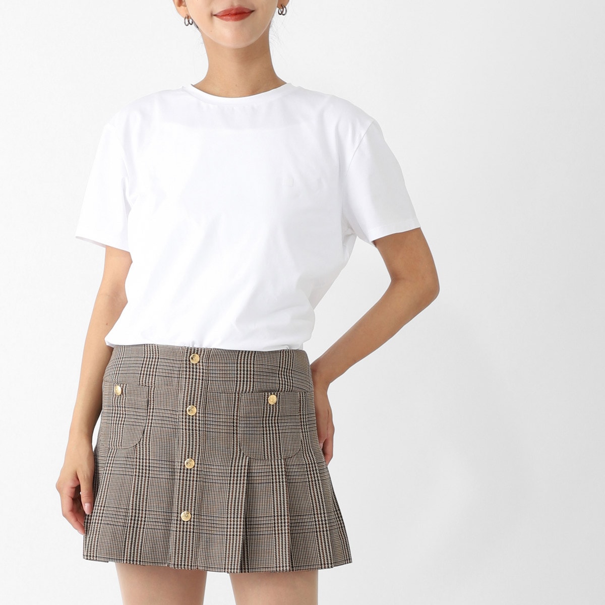 ACNE STUDIOS アクネ クルーネックTシャツ レディース