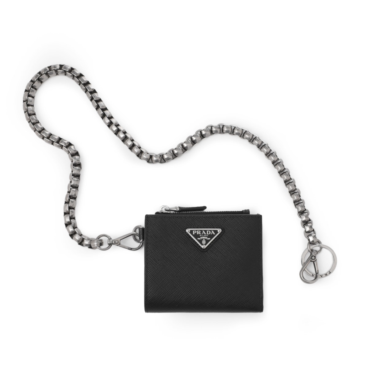 PRADA バケハ ブラック/ホワイト Re-nylon バケットハット | PRADA