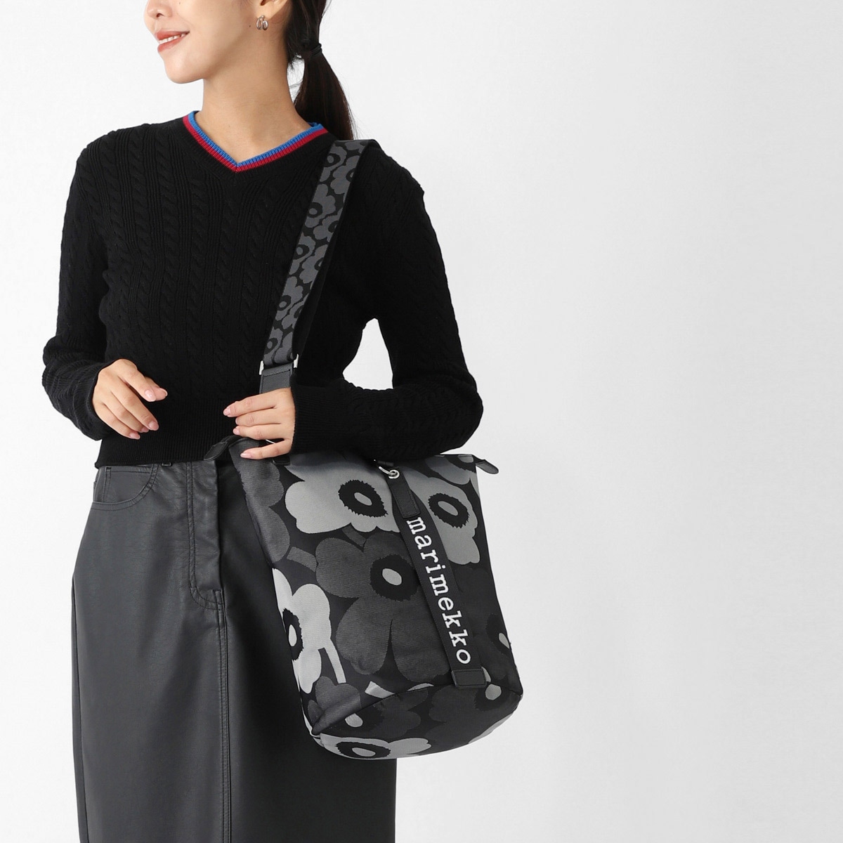 [あす着] マリメッコ marimekko ショルダーバッグ クロスボディバッグ レディース All Day Bucket Unikko shoulderbag marimekko マリメッコ ショルダーバッグ/クロスボディバッグ/All Day