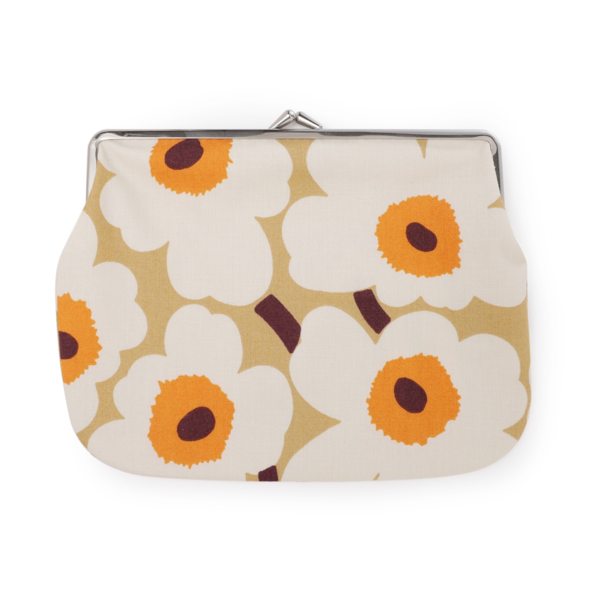 『ネコポス対応(6点まで)』marimekko マリメッコ ポーチ/がま口ポーチ/Mini Unikko Puolikas Kukkaro purse レディース