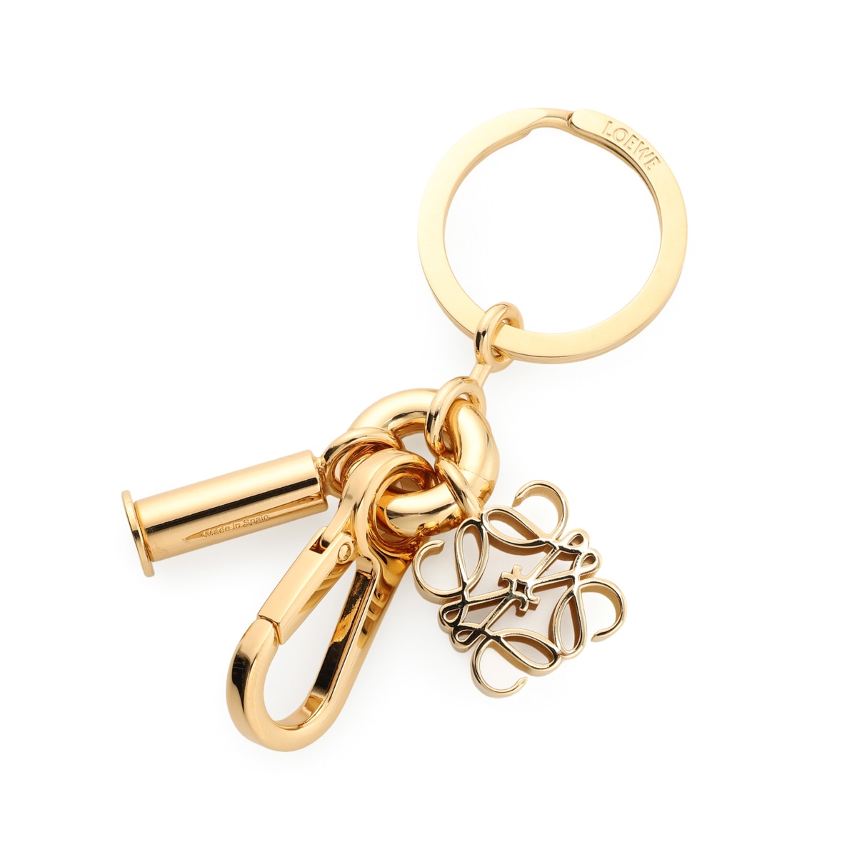 【Loewe】ロエベ★Pebble key ring★ペブルキーリング LOEWE PEBBLE(ロエベ ペブル) キーケース・キーリング(メンズ