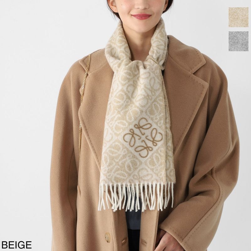 LOEWE ロエベ マフラー/スカーフ/ANAGRAM SCARF レディース