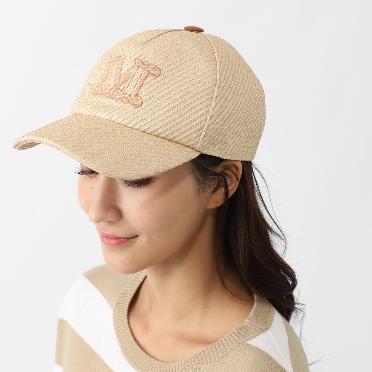 Max Mara マックスマーラ ベースボールキャップ/テディベア