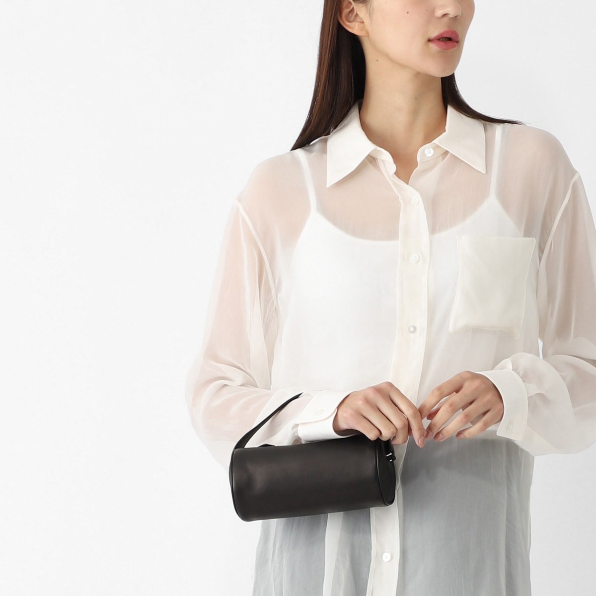 THE ROW ショルダーバッグ w1724-l117-blans THE ROW ザ ロウ ショルダーバッグ/NUANCE SHOULDER BAG