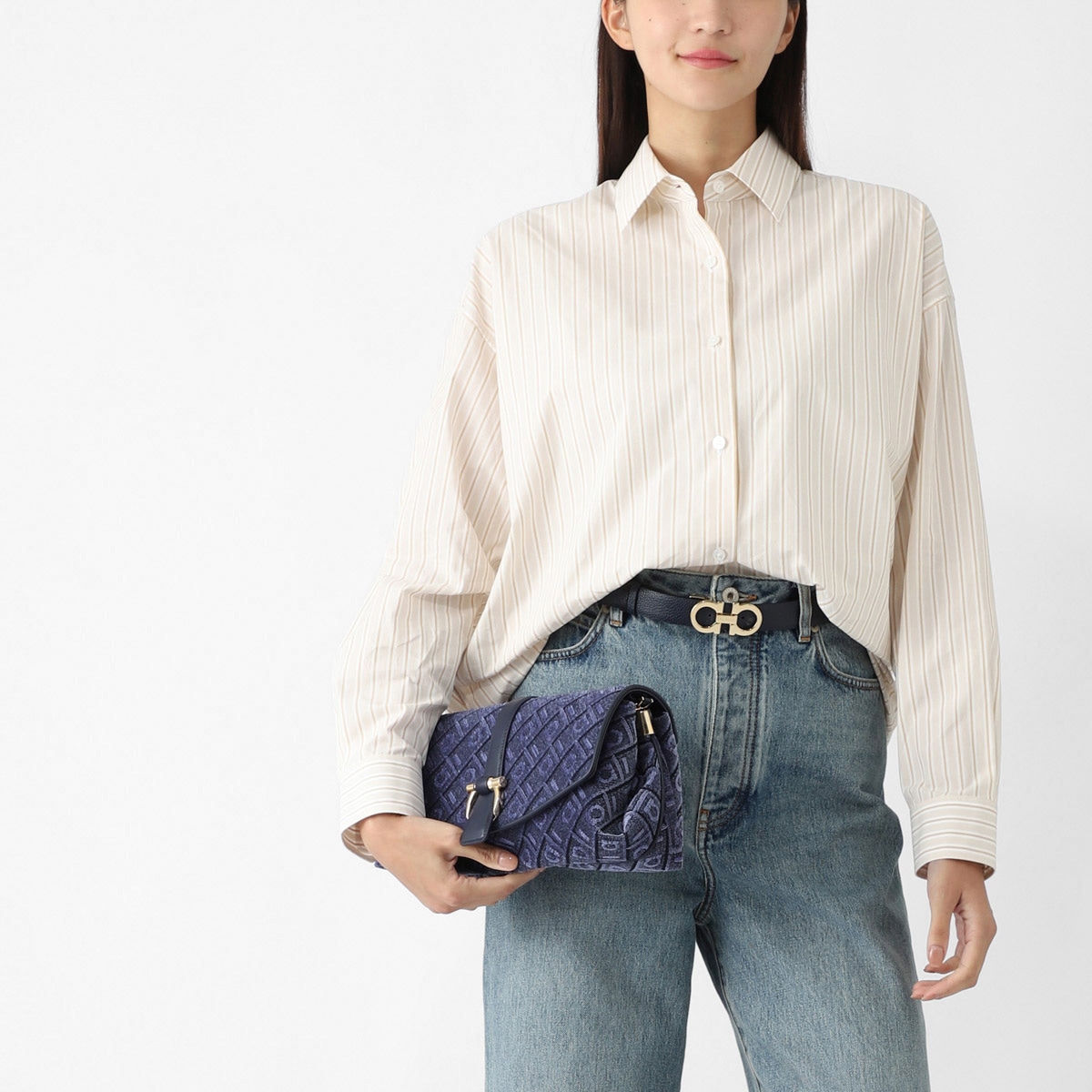 THE ROW ザ ロウ 長袖レギュラーカラーシャツ/オーバーサイズ シャツ/CASTER SHIRT レディース