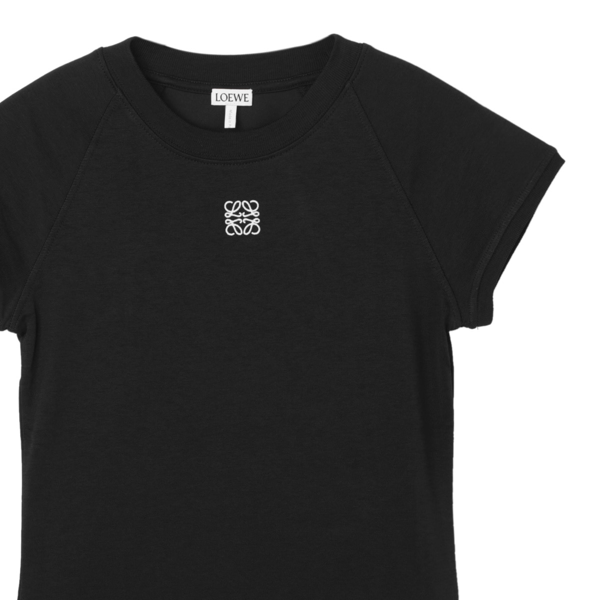 LOEWE ロエベ2024SSTシャツ ボクシーフィット Tシャツ（コットン） ブラック - LOEWE