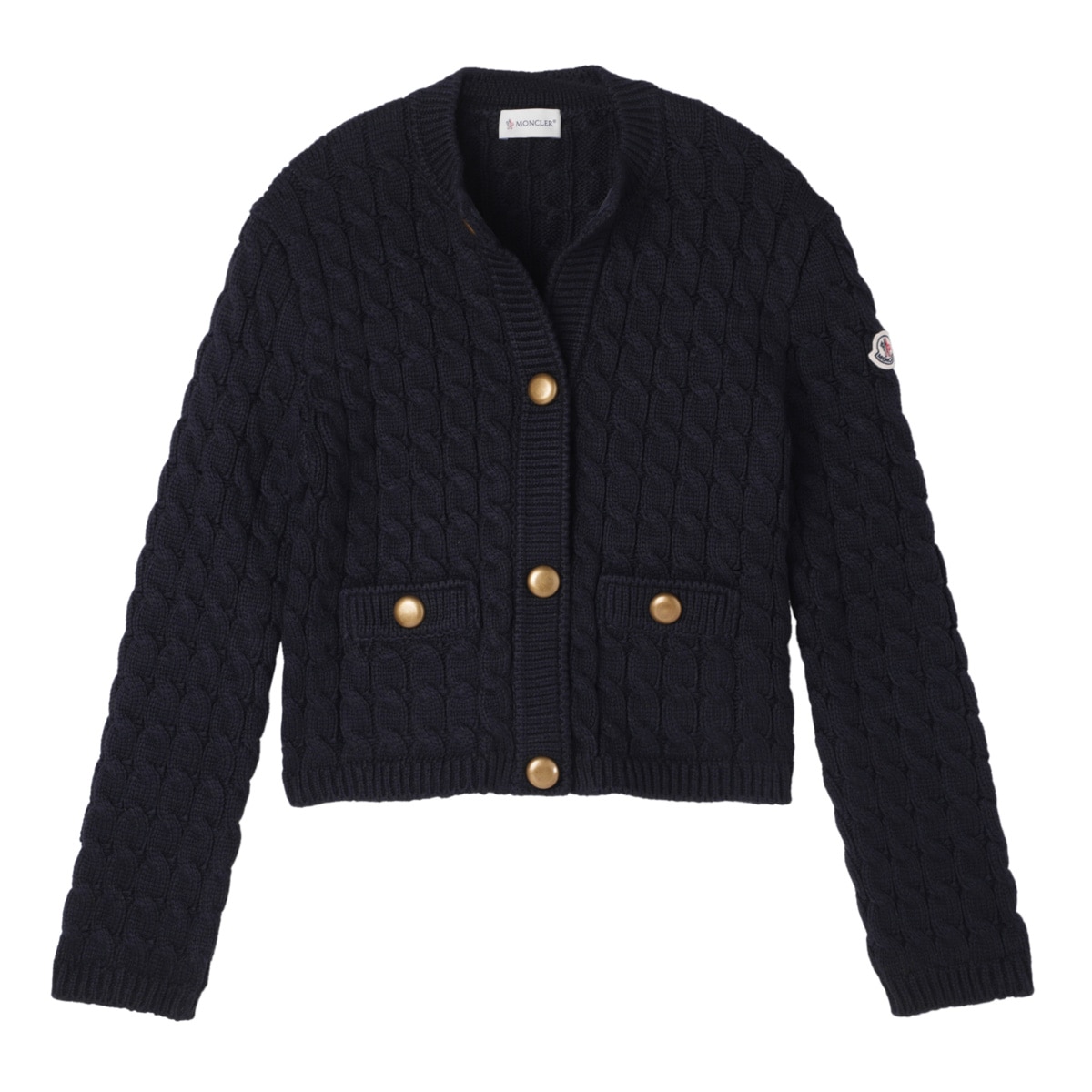 MONCLER クルーネック 長袖Tシャツ 8d00005-89ayw-tg MONCLER モンクレール クルーネック 長袖Tシャツ レディース