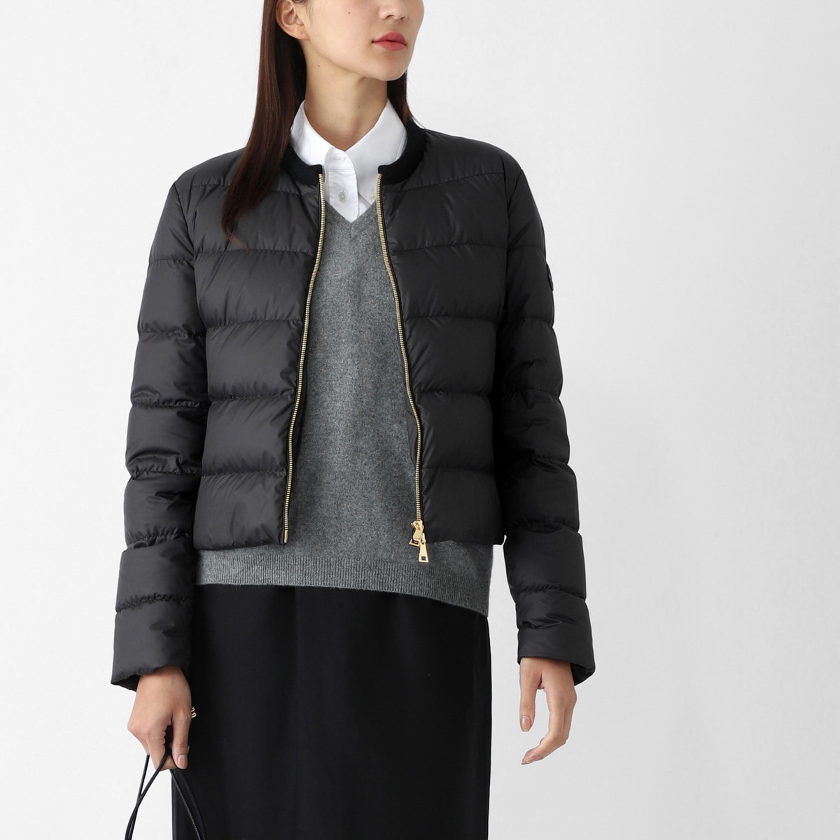 美品✨ MONCLER ダウン切り替え　カーディガン　ジャケット　ネイビー　M 楽天市場】モンクレール MONCLER ダウン切り替え ジップアップ