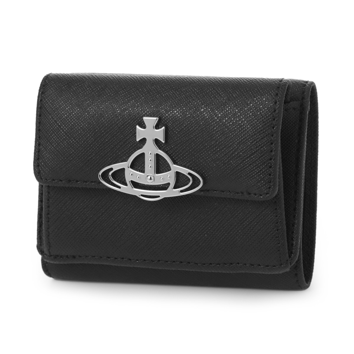Vivienne Westwood ヴィヴィアンウエストウッド 3つ折り財布 小銭入れ付き/SMALL FLAP PURSE