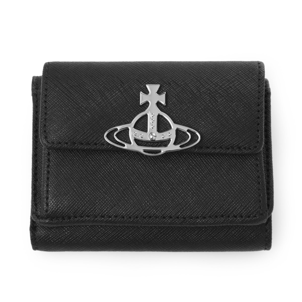 Vivienne Westwood ヴィヴィアンウエストウッド 3つ折り財布 小銭入れ付き/SMALL FLAP PURSE