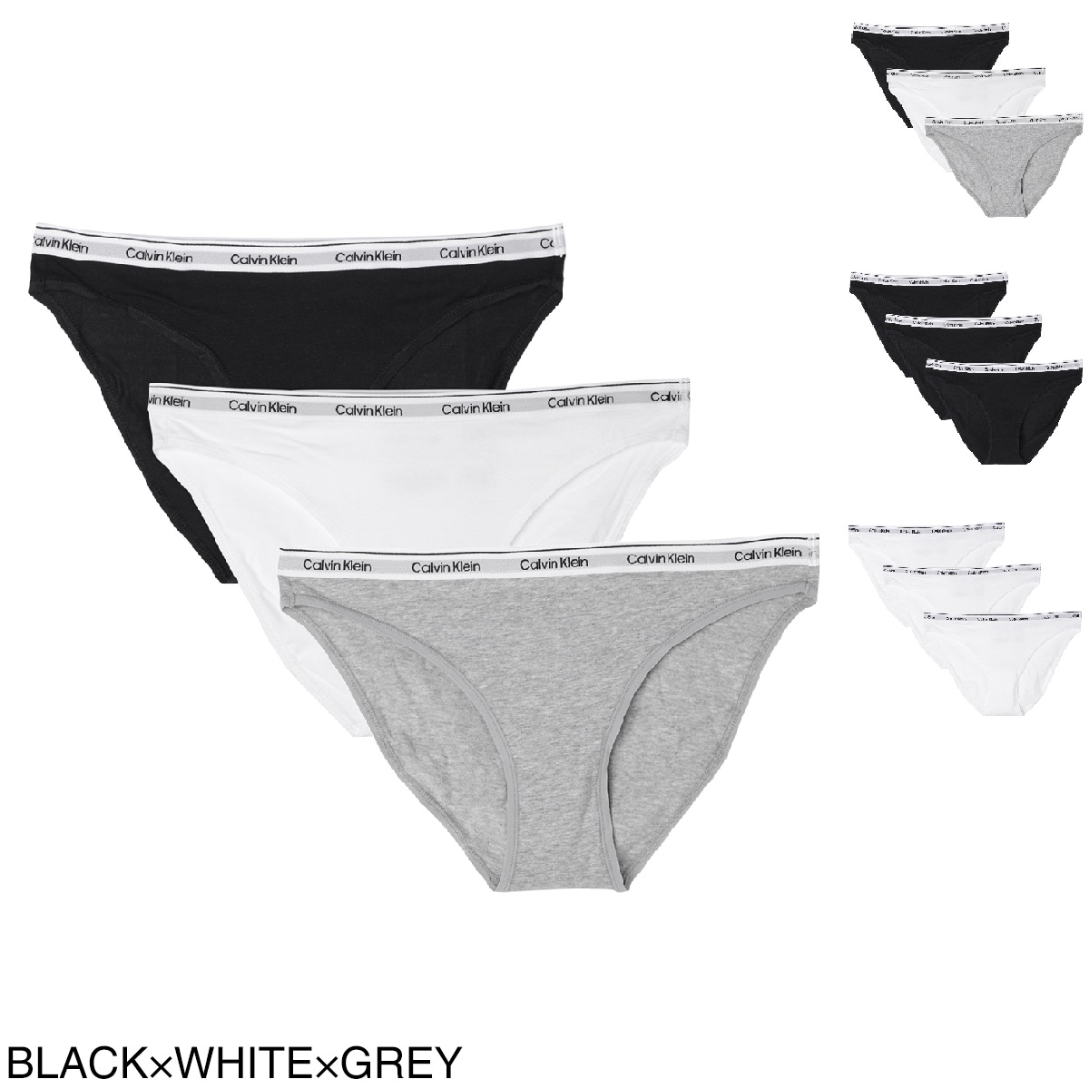 アウトレット】Calvin Klein カルバンクライン ビキニ ショーツ 3枚