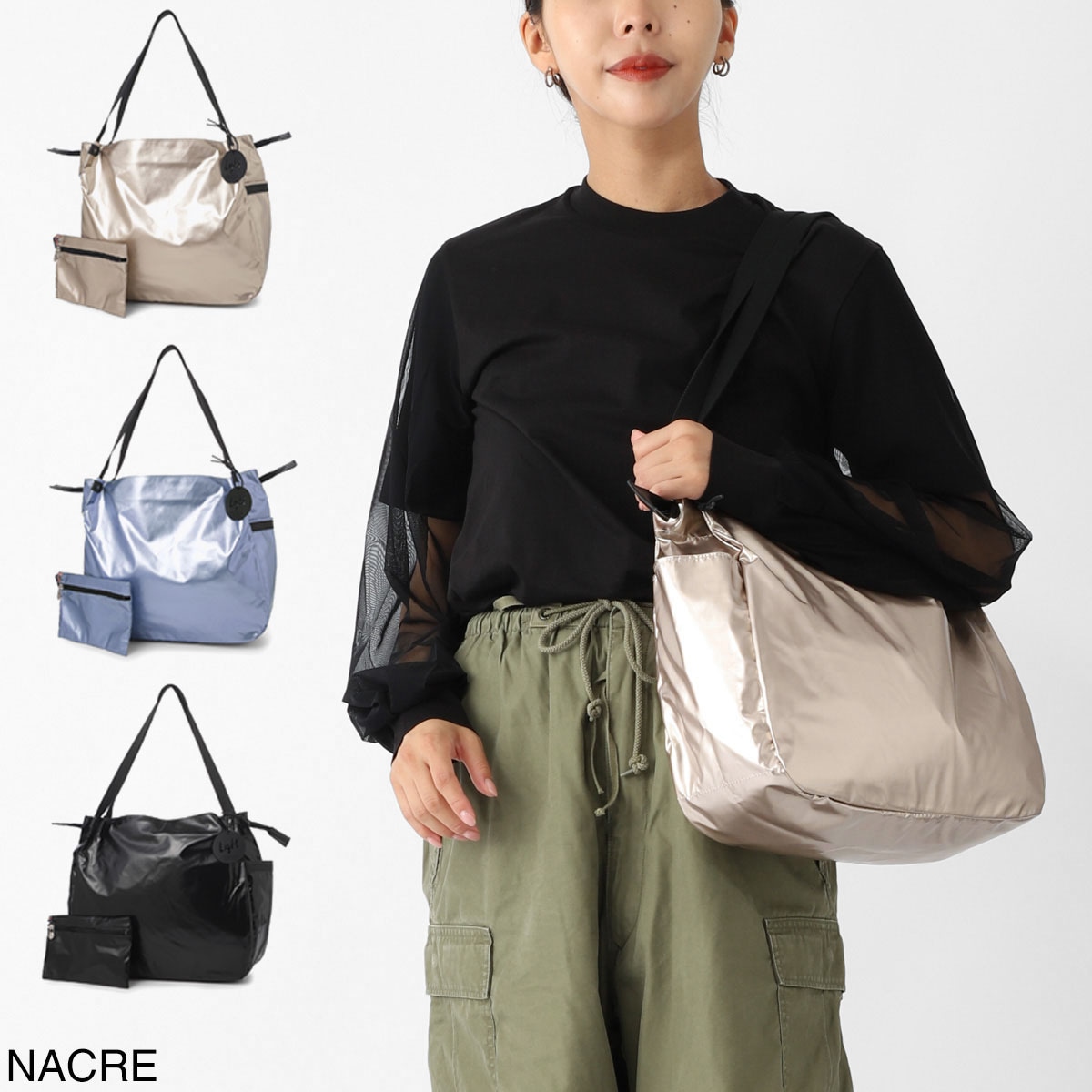 Jack Gomme ジャックゴム トートバッグ/ショッピングバッグ/LEVANT LIGHT レディース