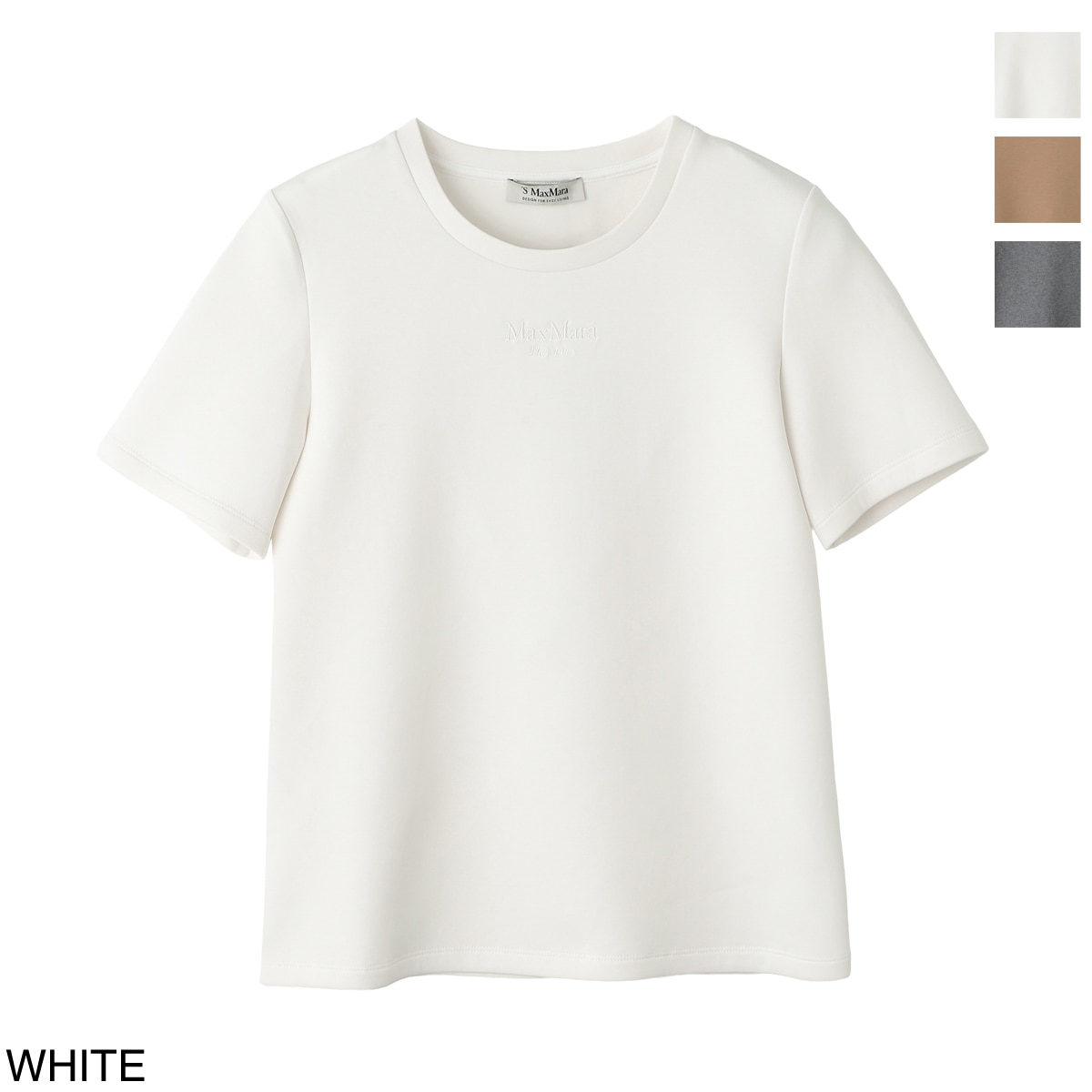 Max Mara クルーネックTシャツ mb-21946032 Max Mara マックスマーラ クルーネックTシャツ/MMDOG レディース