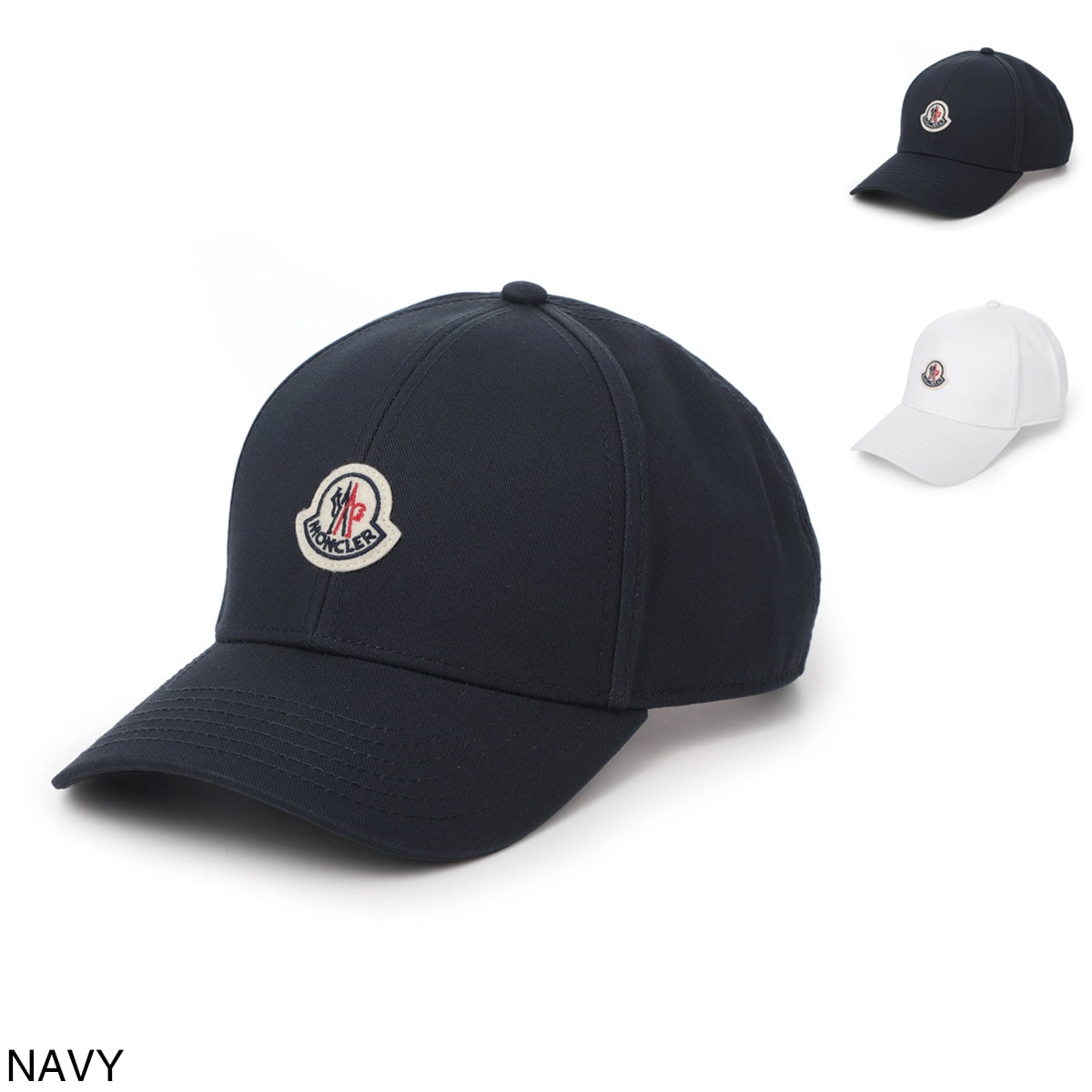 パリ直営店買付【MONCLER】ライトブルーデニムキャップ メンズ・ブランド一覧,□ M,MONCLER,帽子 | モダンブルー