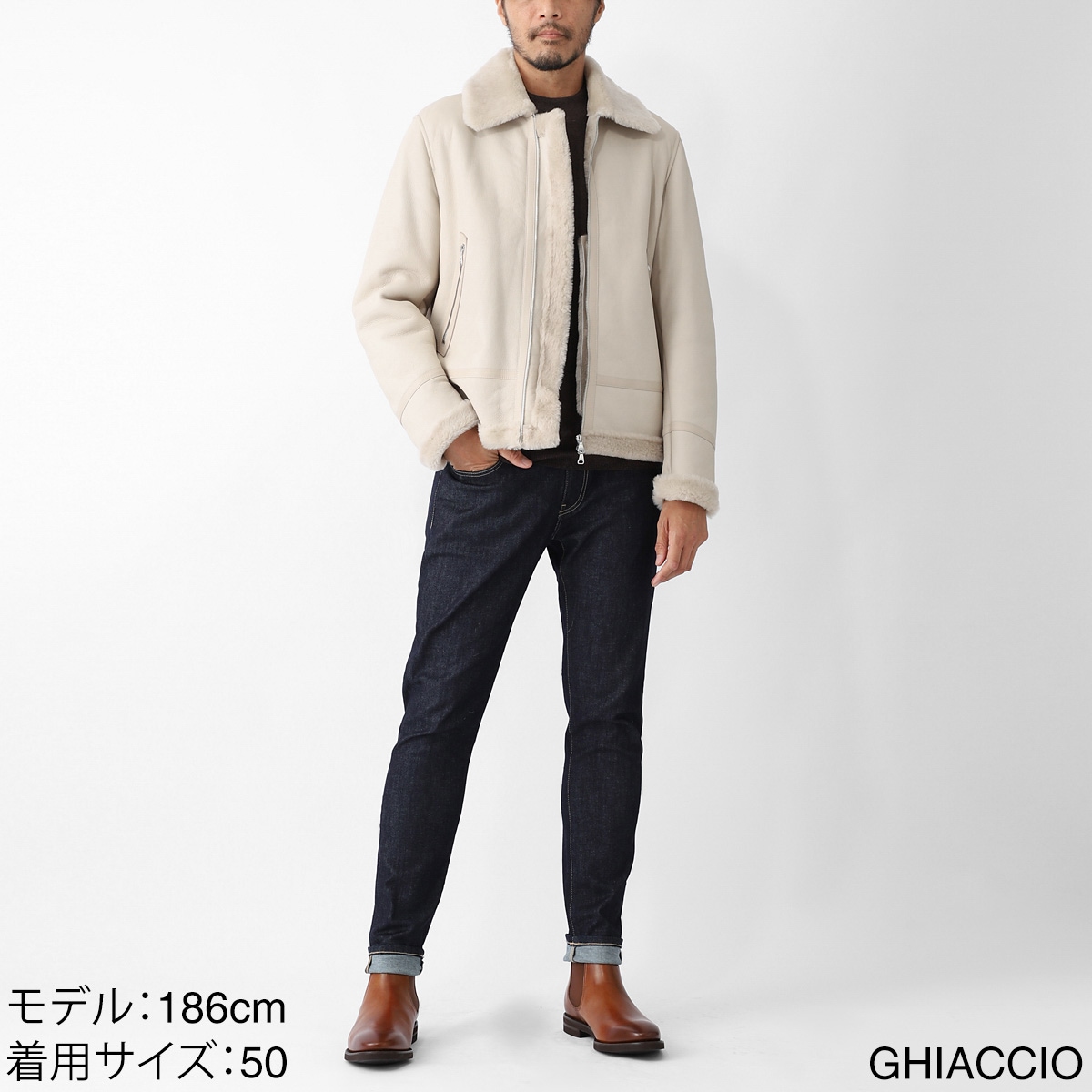 EMMETI エンメティ レザージャケット/ムートンジャケット/ORWELL【国内