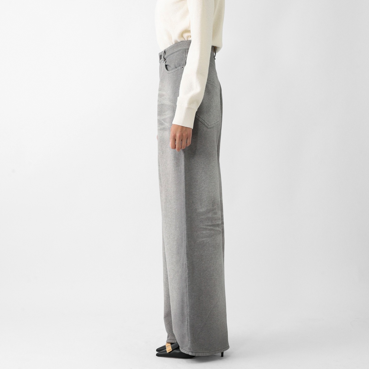 【アウトレット】【ラスト1点】ACNE STUDIOS アクネ コットンパンツ/ワイドパンツ【大きいサイズあり】 レディース